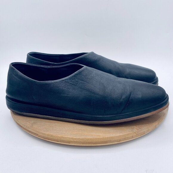 Fear of God Shoes Mens 10 43 Black Leather Flat Loafers Quiet Luxury Italy main image 12